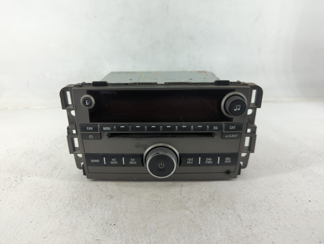 2008 Saturn Vue Radio AM FM Cd Player Receiver Replacement P/N:25956992 Fits OEM Used Auto Parts