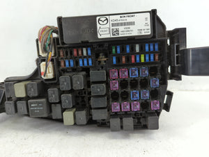 2013-2022 Mazda Cx-5 Fusebox Fuse Box Panel Relay Module P/N:KD45-675X0 B Fits OEM Used Auto Parts