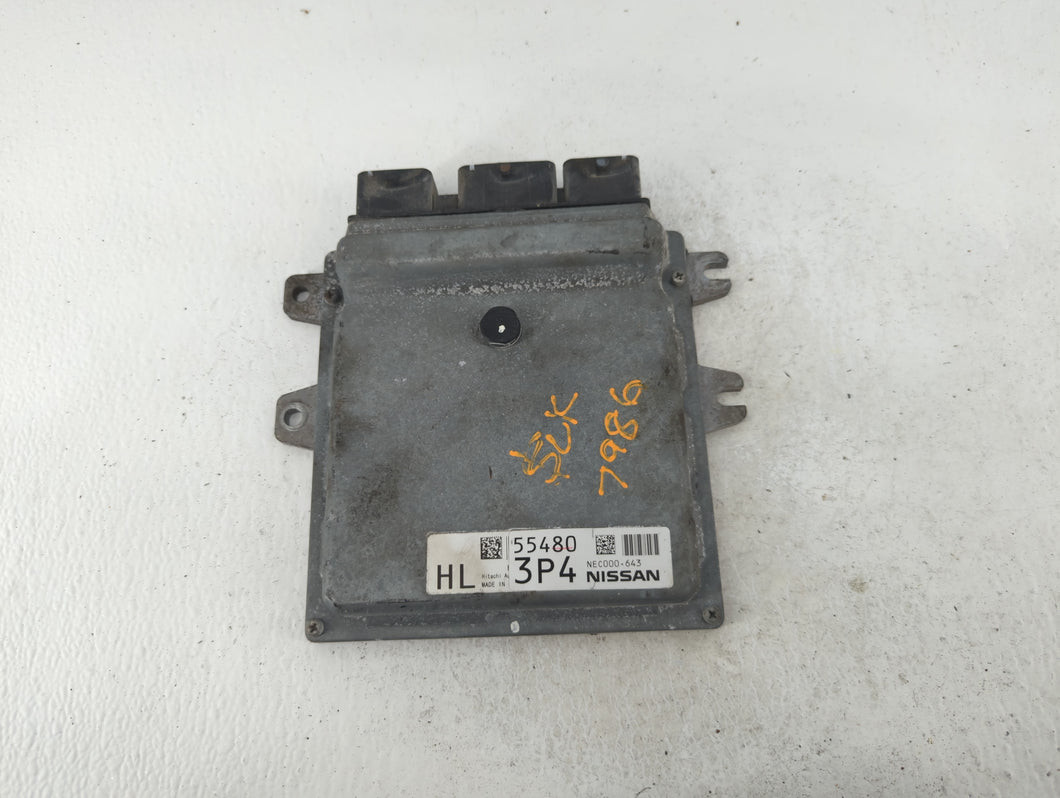 2012 Nissan Rogue PCM Engine Control Computer ECU ECM PCU OEM P/N:MEC112-120 D1 NEC000-641, MEC112-100 D1, NEC000-643 Fits OEM Used Auto Parts