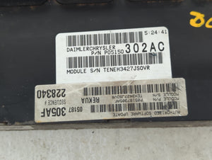 2008 Jeep Grand Cherokee PCM Engine Control Computer ECU ECM PCU OEM P/N:P05150302AC Fits OEM Used Auto Parts