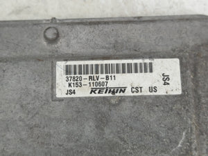 2020 Honda Pilot PCM Engine Control Computer ECU ECM PCU OEM P/N:K153-110607 37820-RLV-B11 Fits OEM Used Auto Parts