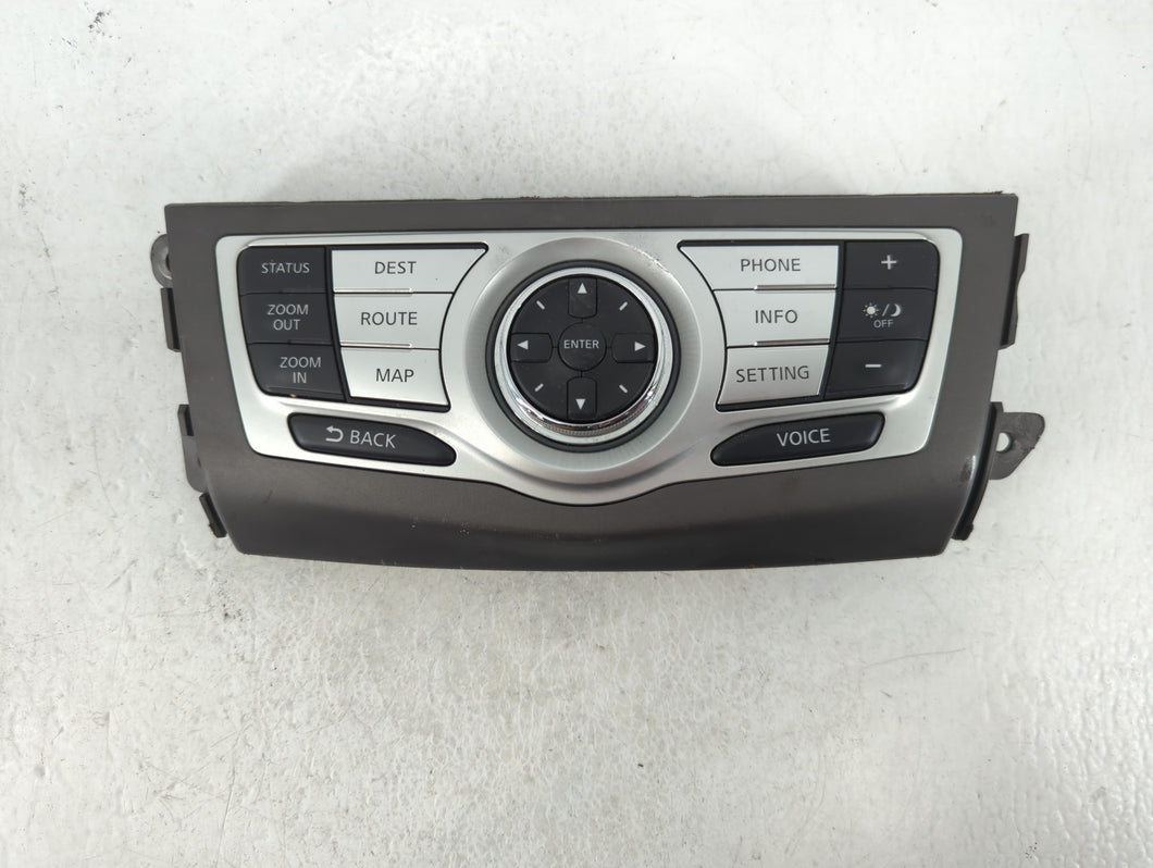 2011-2014 Nissan Murano Radio AM FM Cd Player Receiver Replacement P/N:1AA0D 210166 Fits Fits 2011 2012 2013 2014 OEM Used Auto Parts