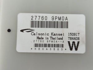 2013-2020 Nissan Pathfinder Climate Control Module Temperature AC/Heater Replacement P/N:27760 9PM0A Fits OEM Used Auto Parts