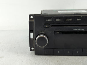 2009-2010 Jeep Compass Radio AM FM Cd Player Receiver Replacement P/N:P68021159AD Fits Fits 2008 2009 2010 OEM Used Auto Parts