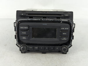 2017-2018 Kia Forte Radio AM FM Cd Player Receiver Replacement P/N:96170-B0110WK Fits Fits 2017 2018 OEM Used Auto Parts