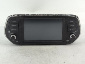 2019-2020 Hyundai Santa Fe Radio AM FM Cd Player Receiver Replacement P/N:96160-S2000VCS Fits Fits 2019 2020 OEM Used Auto Parts