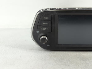 2019-2020 Hyundai Santa Fe Radio AM FM Cd Player Receiver Replacement P/N:96160-S2000VCS Fits Fits 2019 2020 OEM Used Auto Parts