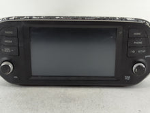 2019-2020 Hyundai Santa Fe Radio AM FM Cd Player Receiver Replacement P/N:96160-S2000VCS Fits Fits 2019 2020 OEM Used Auto Parts