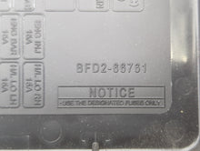 2010-2013 Mazda 3 Fusebox Fuse Box Relay Module Tipm Bfd2-66761