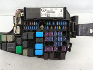 2013-2022 Mazda Cx-5 Fusebox Fuse Box Panel Relay Module P/N:KD45-66760 K7005 KD45-675X0 B Fits OEM Used Auto Parts