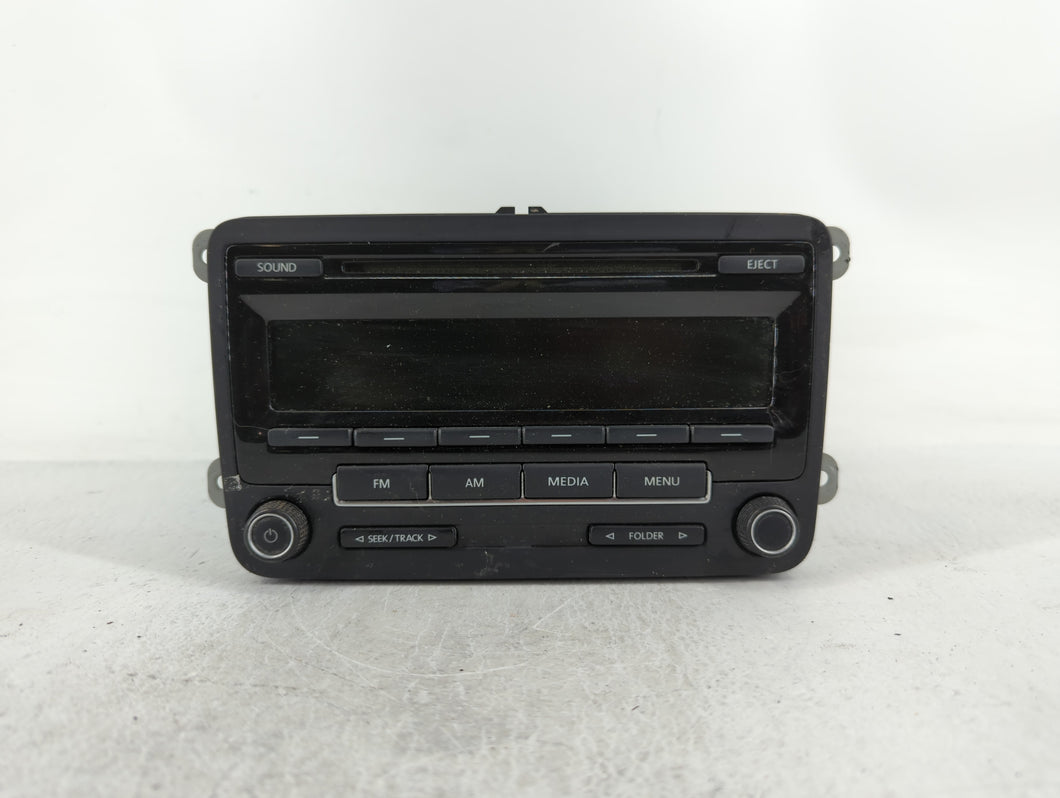 2012-2016 Volkswagen Beetle Radio AM FM Cd Player Receiver Replacement P/N:1K0 035 164 H Fits Fits 2011 2012 2013 2014 2015 2016 OEM Used Auto Parts