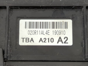 2016-2018 Honda Civic Fusebox Fuse Box Panel Relay Module P/N:020R11AL4E TBA A210 A2 Fits Fits 2016 2017 2018 OEM Used Auto Parts