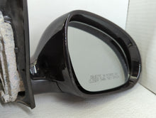 Volkswagen Gli Passenger Right Side View Manual Door Mirror Black