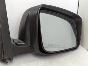 2008-2015 Nissan Rogue Passenger Right Side View Manual Door Mirror Black