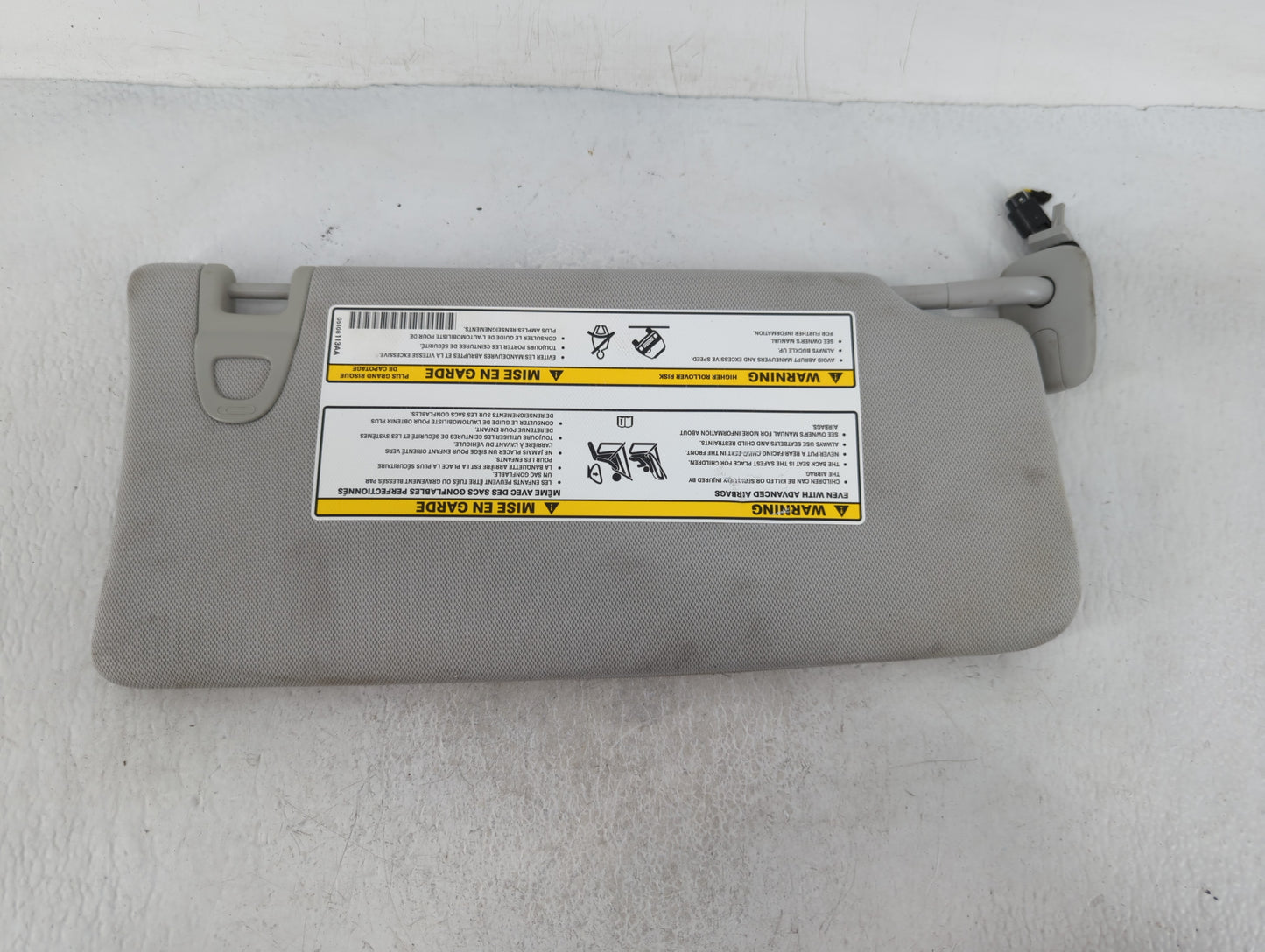 2020 Jeep Compass Sun Visor Shade Replacement Driver Left Mirror Fits OEM Used Auto Parts