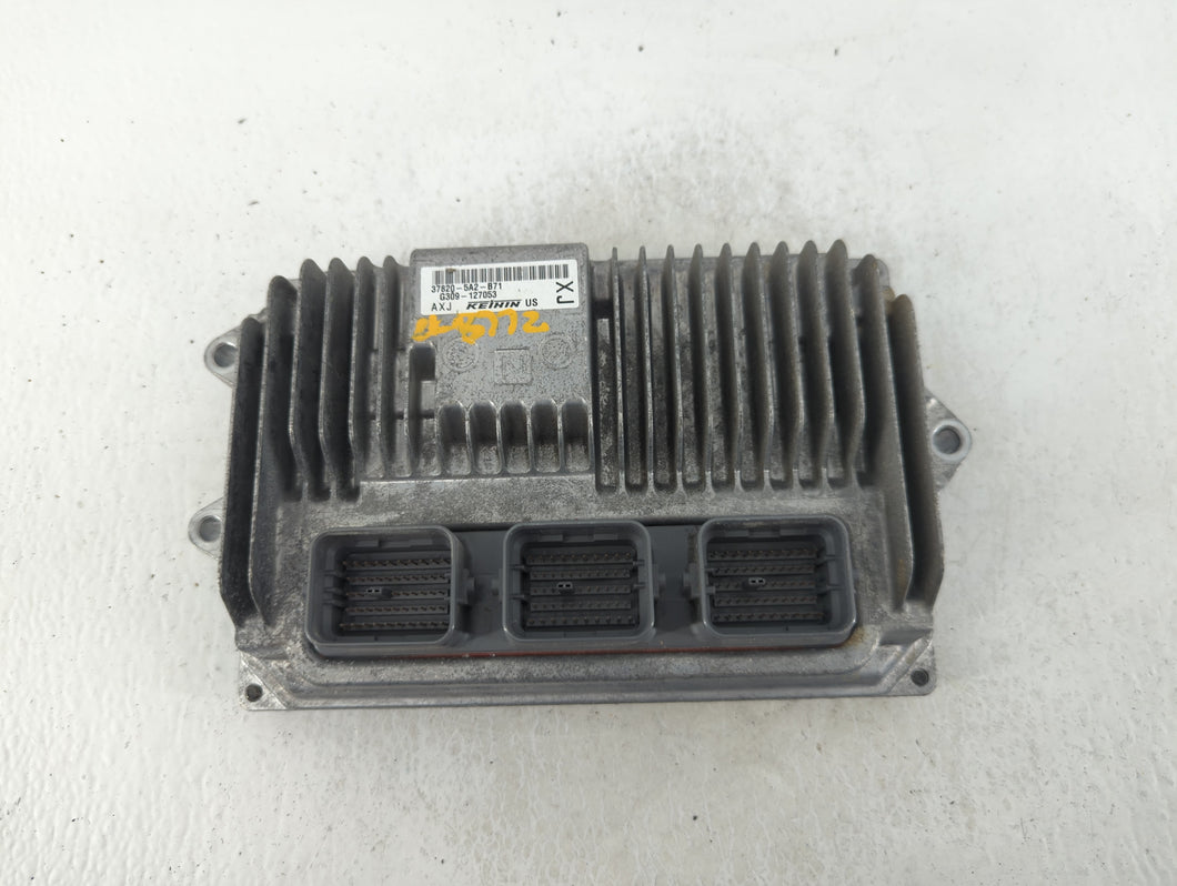 2014 Honda Accord PCM Engine Control Computer ECU ECM PCU OEM P/N:37820-5A2-B71 Fits OEM Used Auto Parts