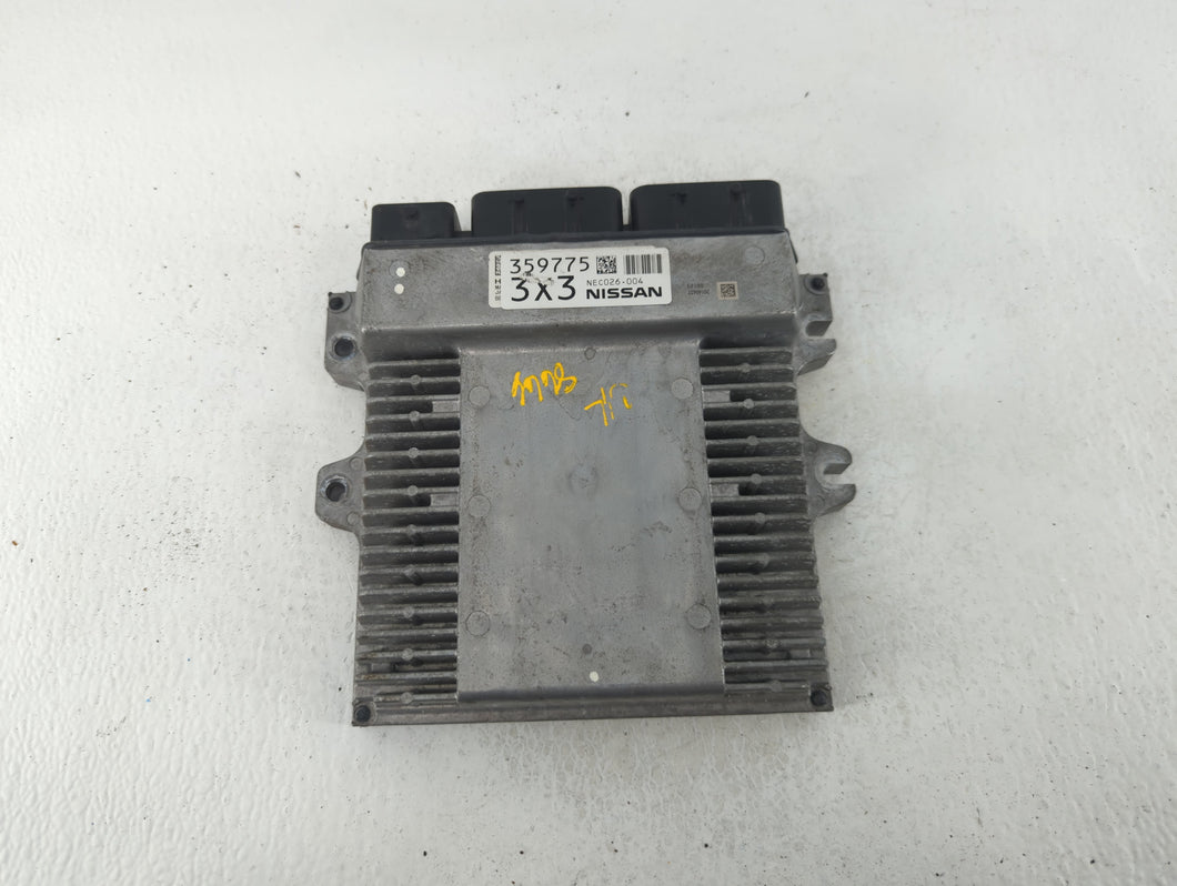 2017 Infiniti Q60 PCM Engine Control Computer ECU ECM PCU OEM P/N:359775 NEC026-004 Fits Fits 2016 OEM Used Auto Parts