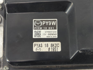 2016 Mazda Cx-5 PCM Engine Control Computer ECU ECM PCU OEM P/N:PY9W 18 881 PYAS 18 8K2C Fits Fits 2017 2018 OEM Used Auto Parts