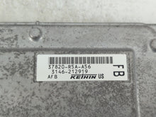 2012-2014 Honda Cr-V PCM Engine Control Computer ECU ECM PCU OEM P/N:3146-212919 37820-R5A-A56 Fits Fits 2012 2013 2014 OEM Used Auto Parts