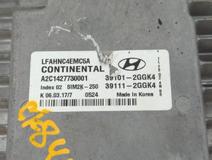 2015-2017 Hyundai Sonata PCM Engine Control Computer ECU ECM PCU OEM P/N:39111-2GGK4 39101-2GGK4 Fits Fits 2015 2016 2017 OEM Used Auto Parts