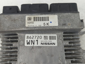 2017 Nissan Pathfinder PCM Engine Control Computer ECU ECM PCU OEM P/N:862720 WN1 NEC030-028 Fits OEM Used Auto Parts