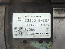 2007-2008 Nissan Sentra Car Starter Motor Solenoid OEM P/N:S114-902A 12V 23300 EN20A Fits Fits 2007 2008 OEM Used Auto Parts