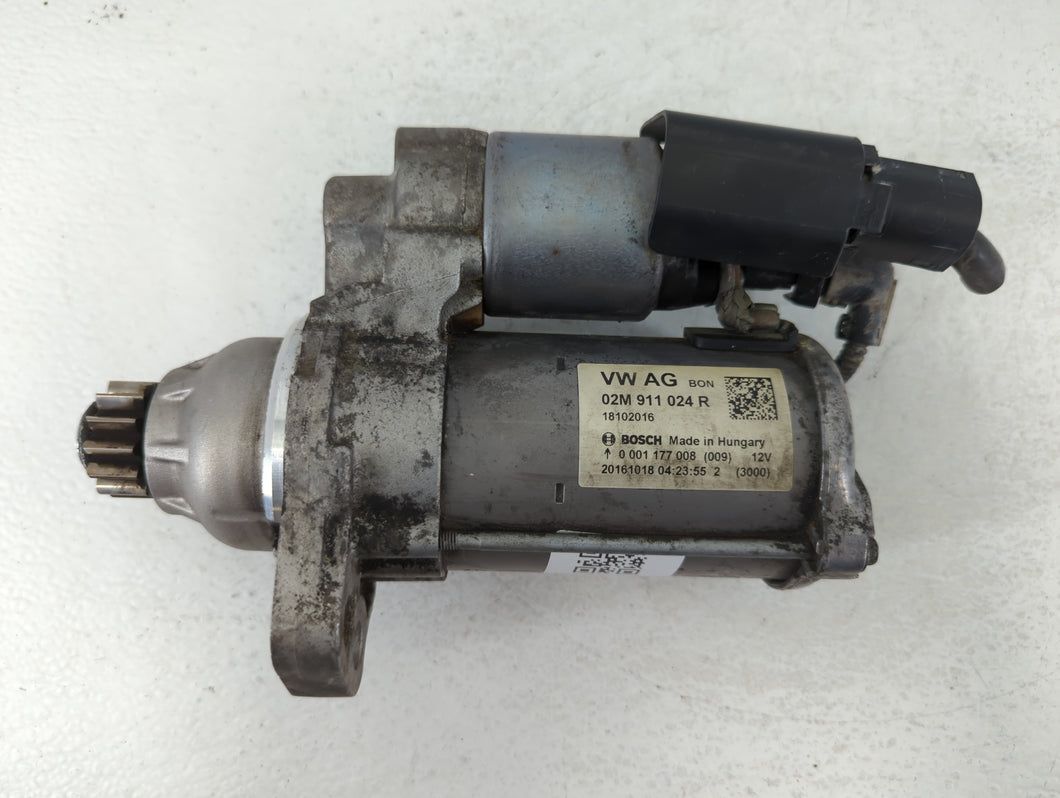 2012-2018 Volkswagen Jetta Car Starter Motor Solenoid OEM P/N:02M 911 024 R Fits Fits 2011 2012 2013 2014 2015 2016 2017 2018 2019 OEM Used Auto Parts