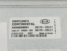 2020-2021 Kia Soul PCM Engine Control Computer ECU ECM PCU OEM P/N:39173-2ELC1 39172-2ELC1 Fits Fits 2020 2021 OEM Used Auto Parts