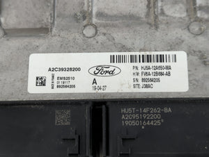 2017-2019 Ford Escape PCM Engine Control Computer ECU ECM PCU OEM P/N:FV6A-12B684-AB HJ5A-12A650-MA Fits Fits 2017 2018 2019 OEM Used Auto Parts