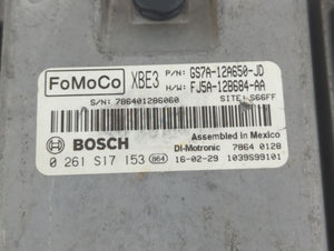 2016 Ford Fusion PCM Engine Control Computer ECU ECM PCU OEM P/N:FJ5A-12B684-AA GS7A-12A650-JD Fits OEM Used Auto Parts