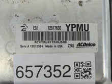 2008 Gmc Yukon PCM Engine Control Computer ECU ECM PCU OEM P/N:12612384 12617568 Fits Fits 2009 2011 OEM Used Auto Parts