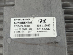 2018-2019 Hyundai Sonata PCM Engine Control Computer ECU ECM PCU OEM P/N:39112-2GGJ0 39102-2GGJ0 Fits Fits 2018 2019 OEM Used Auto Parts