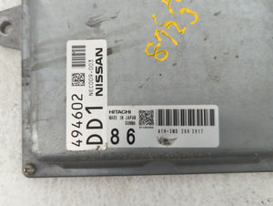 2014 Nissan Maxima PCM Engine Control Computer ECU ECM PCU OEM P/N:494602 NEC009-003 Fits OEM Used Auto Parts