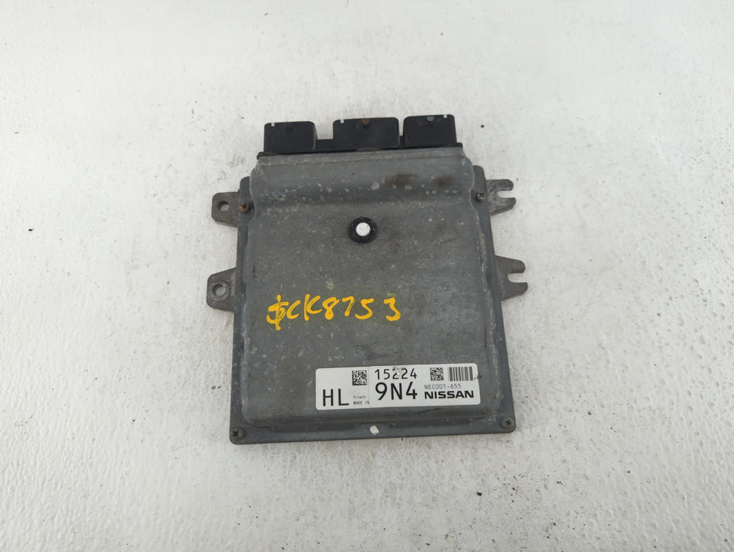 2013-2015 Nissan Rogue PCM Engine Control Computer ECU ECM PCU OEM P/N:15224 9N4 NEC001-655 Fits Fits 2013 2014 2015 OEM Used Auto Parts