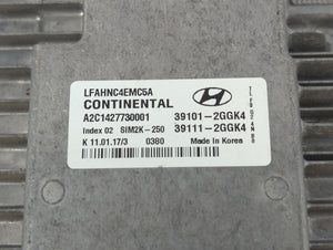 2015-2017 Hyundai Sonata PCM Engine Control Computer ECU ECM PCU OEM P/N:39111-2GGK4 39101-2GGK4 Fits Fits 2015 2016 2017 OEM Used Auto Parts