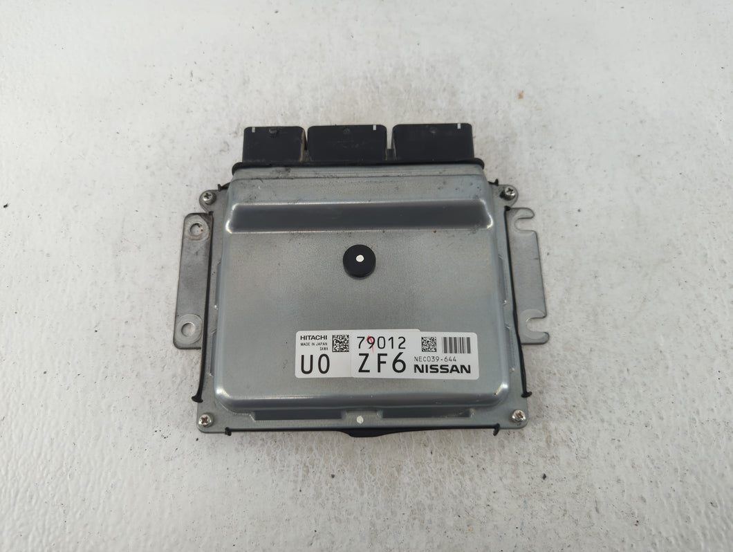 2018-2020 Nissan Rogue PCM Engine Control Computer ECU ECM PCU OEM P/N:79012 ZF6 NEC039-644 Fits Fits 2018 2019 2020 OEM Used Auto Parts