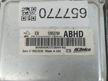 2010-2015 Chevrolet Camaro PCM Engine Computer ECU ECM PCU OEM P/N:12633238 E38 12653784 Fits OEM Used Auto Parts