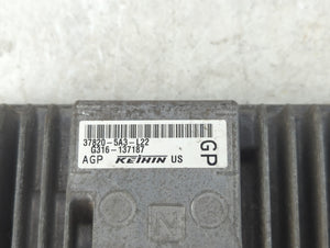 2014 Honda Accord PCM Engine Control Computer ECU ECM PCU OEM P/N:G316-137187 37820-5A3-L22 Fits OEM Used Auto Parts