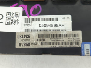 2005-2006 Jeep Grand Cherokee PCM Engine Control Computer ECU ECM PCU OEM P/N:05094898AF Fits Fits 2005 2006 OEM Used Auto Parts