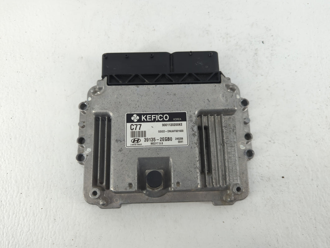 2014 Hyundai Elantra PCM Engine Control Computer ECU ECM PCU OEM P/N:39135-2EGB0 39131-2EGB0 Fits OEM Used Auto Parts