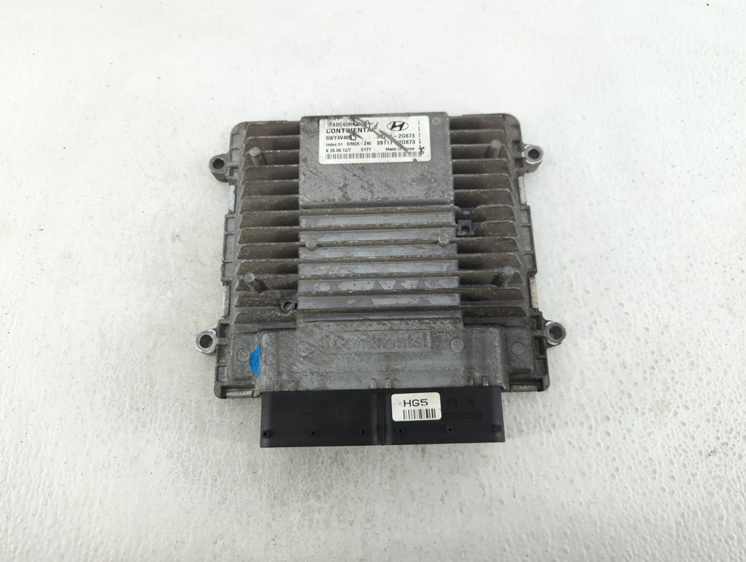 2011-2014 Hyundai Sonata PCM Engine Control Computer ECU ECM PCU OEM P/N:39101-2G673 Fits Fits 2011 2012 2013 2014 OEM Used Auto Parts