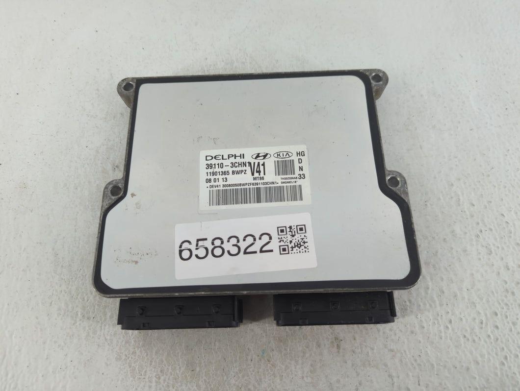 2012-2014 Hyundai Azera PCM Engine Control Computer ECU ECM PCU OEM P/N:39110-3CHN1 Fits Fits 2012 2013 2014 OEM Used Auto Parts