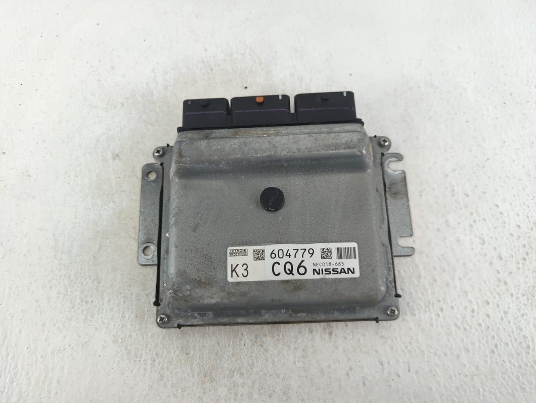 2014-2017 Nissan Rogue PCM Engine Control Computer ECU ECM PCU OEM P/N:NEC018-665 604779 CQ6 Fits Fits 2014 2015 2016 2017 OEM Used Auto Parts