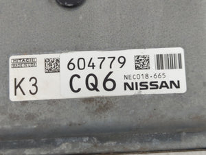 2014-2017 Nissan Rogue PCM Engine Control Computer ECU ECM PCU OEM P/N:NEC018-665 604779 CQ6 Fits Fits 2014 2015 2016 2017 OEM Used Auto Parts