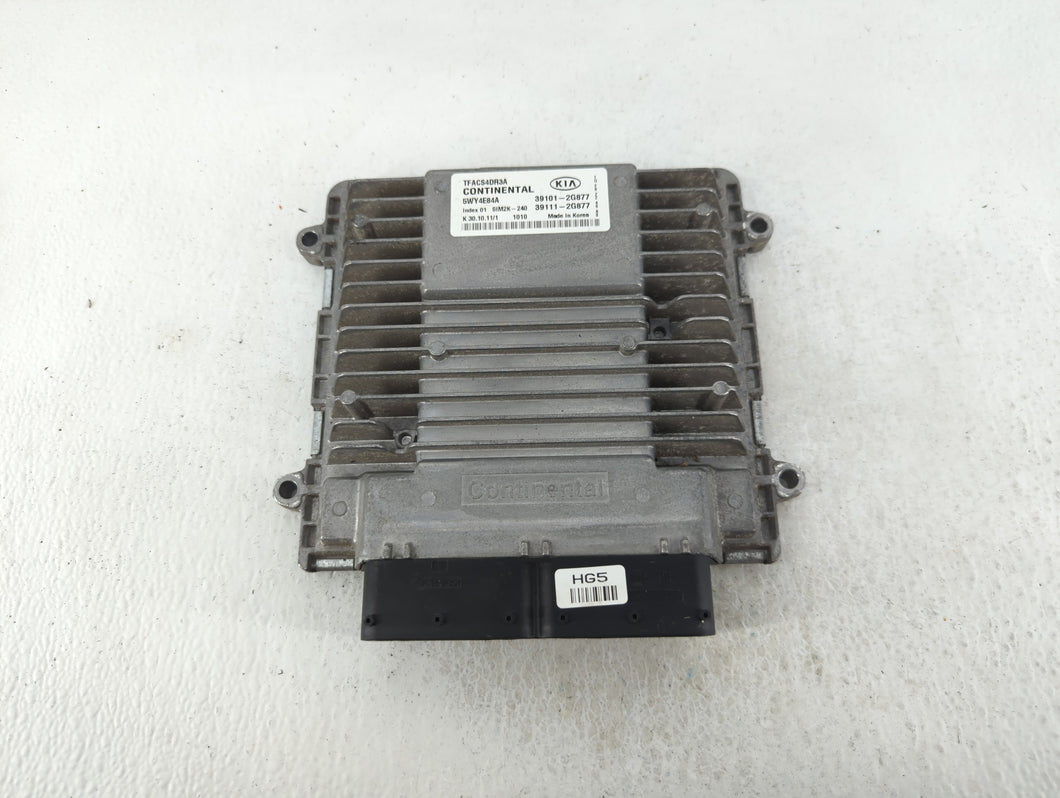 2011-2013 Kia Optima PCM Engine Control Computer ECU ECM PCU OEM P/N:39111-2G877 39101-2G877 Fits Fits 2011 2012 2013 OEM Used Auto Parts