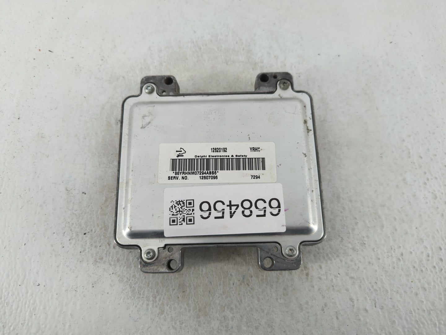 2008 Hummer H3 PCM Engine Control Computer ECU ECM PCU OEM P/N:12607096 12620192 Fits OEM Used Auto Parts - Oemusedautoparts1.com