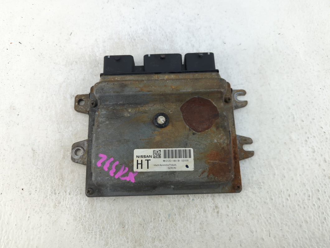 2009 Nissan Altima PCM Engine Control Computer ECU ECM PCU OEM P/N:MEC120-180 B1 9601 B Fits OEM Used Auto Parts