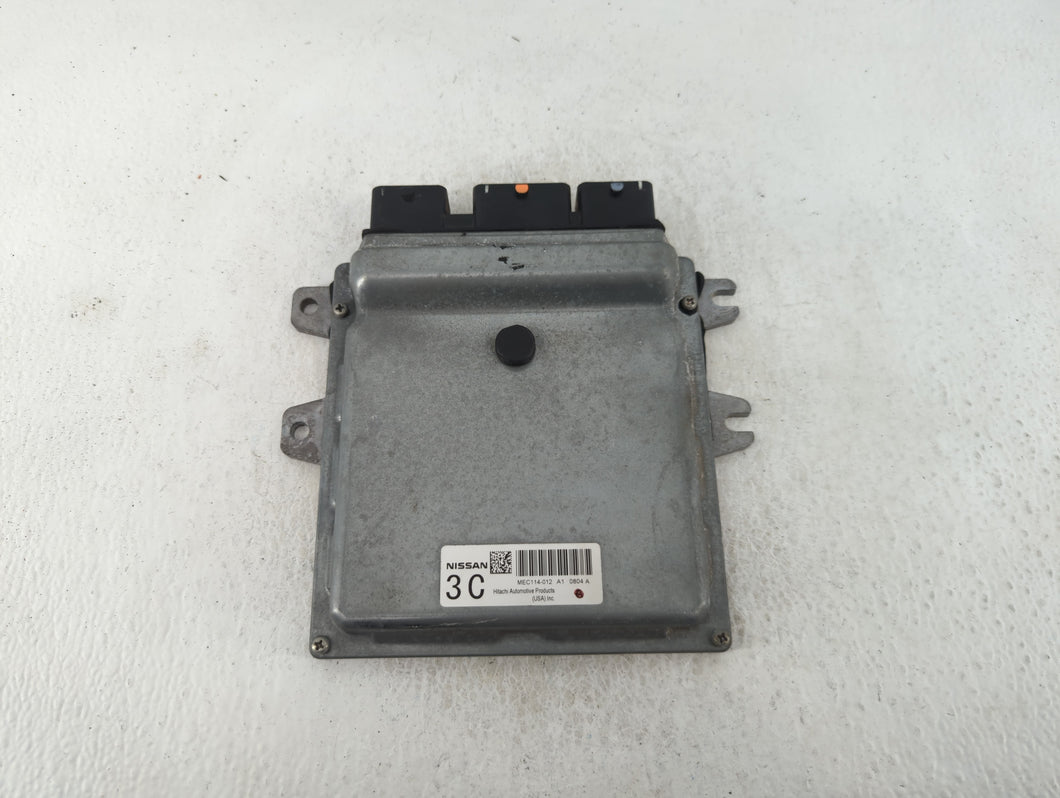 2010 Nissan Altima PCM Engine Control Computer ECU ECM PCU OEM P/N:MEC114-012 Fits OEM Used Auto Parts