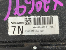 2007 Nissan Altima PCM Engine Control Computer ECU ECM PCU OEM P/N:MEC120-010 F1 7214 Fits OEM Used Auto Parts