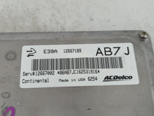 2017 Chevrolet Equinox PCM Engine Control Computer ECU ECM PCU OEM P/N:12667189 12667002 Fits Fits 2018 2019 2020 OEM Used Auto Parts